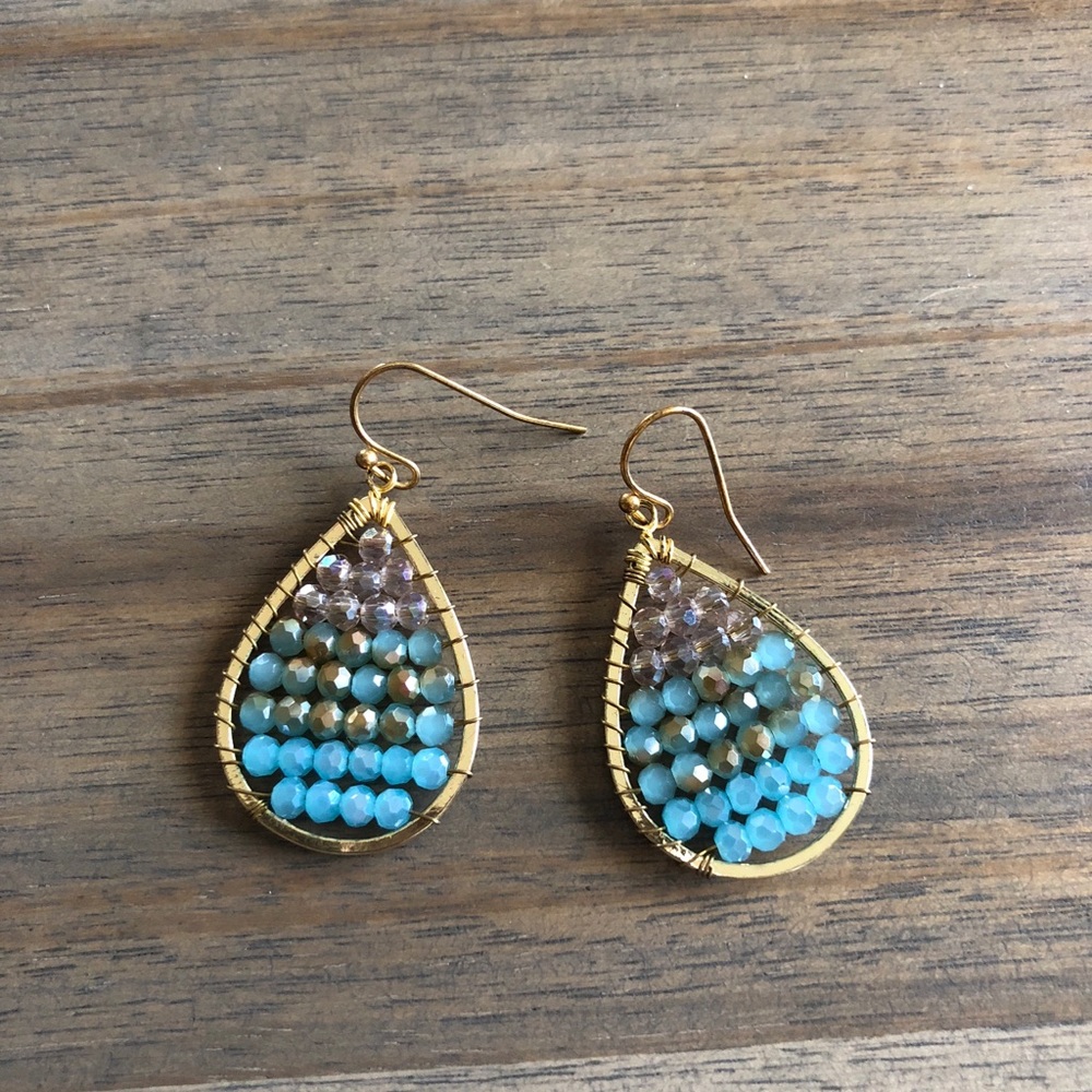 Brad dangle earrings